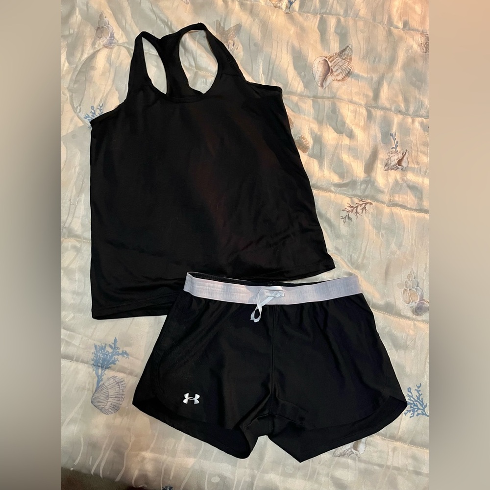 Ladies 2 Piece Workout Bundle, Size Medium